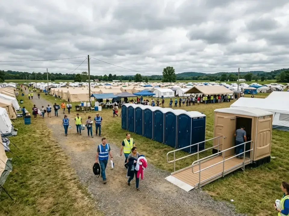 disaster-relief-camp-restrooms-010 — frequently asked questions, Dumpster & Portable Bathrooms Rental in Chubbuck, ID